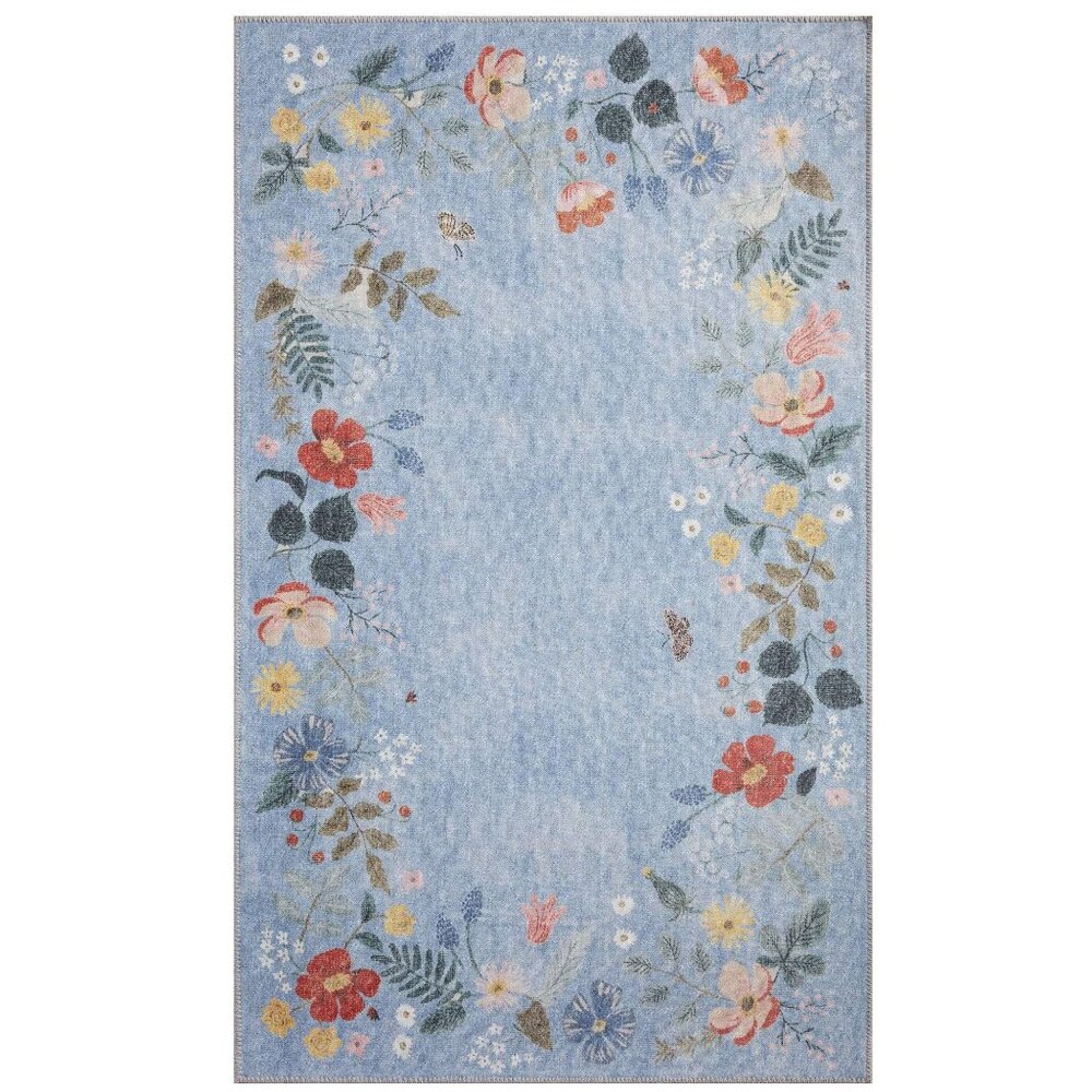 NWOT Rifle Paper Co Runner Rug - Picture 1 of 9